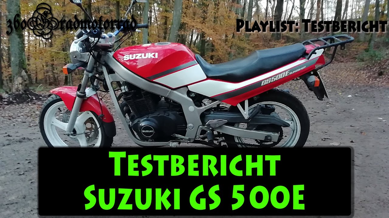 360GradMotorrad - Testbericht Suzuki GS 500E 46 PS Anfängermotorrad
