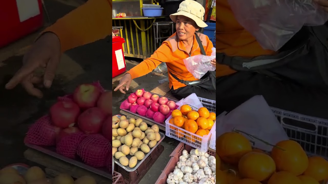 Baray Kompong Thom market ផ្សារបារ៉ាយ