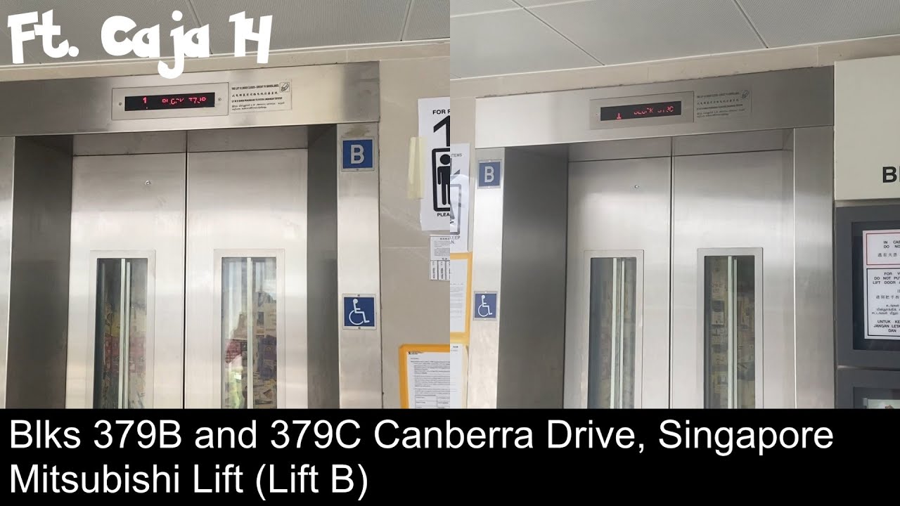 Blks 379B and 379C Canberra Drive - Mitsubishi Lift (Lift B)