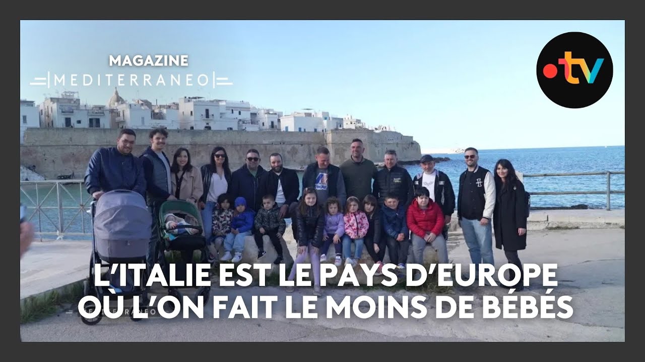 MEDITERRANEO – L’Italie vieillit, c’est le pays d’Europe où l’on fait le moins de bébés