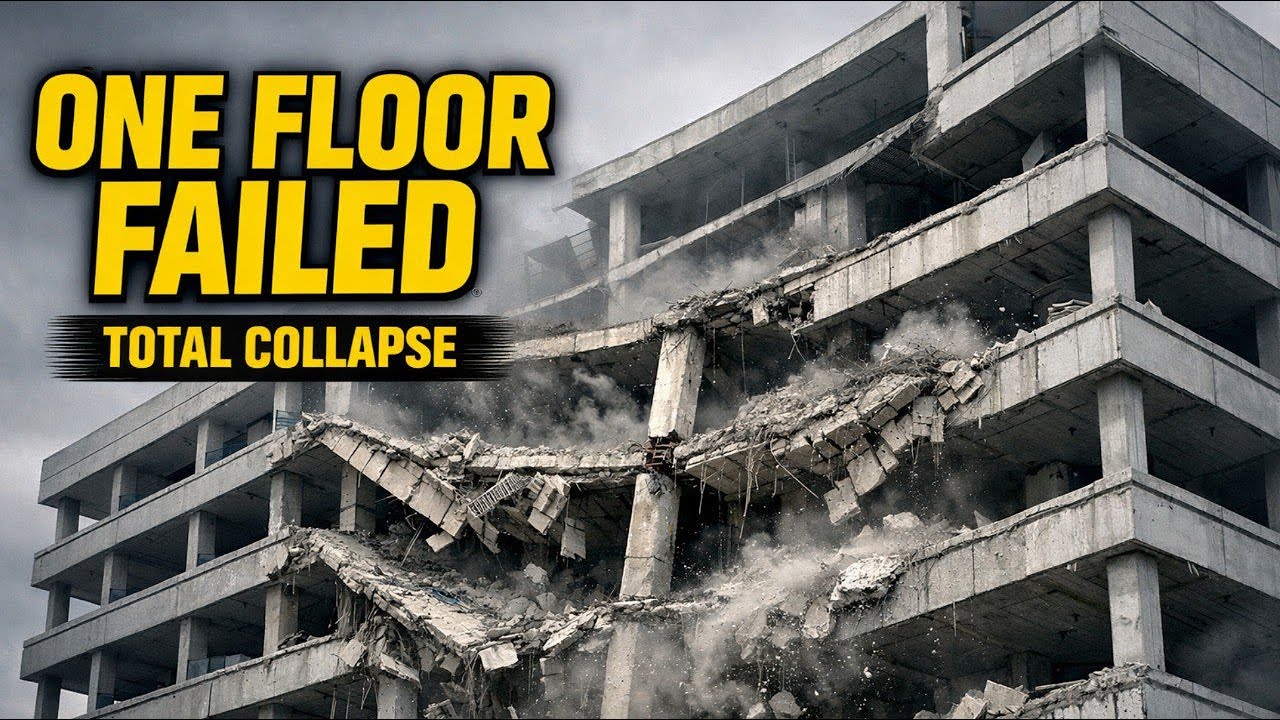 The Collapse That Started With One Floor: How Progressive Failure Destroys Buildings