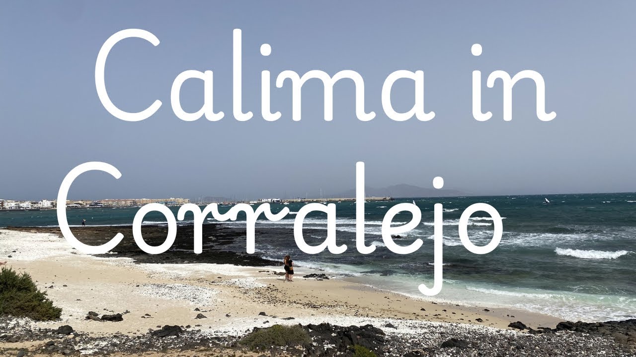 😎Calima in Corralejo!! Walk & Lunch 😎#fuerteventura #corralejo #beach 