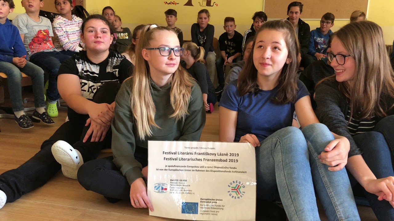 Literární Františkovy Lázně - škola workshop