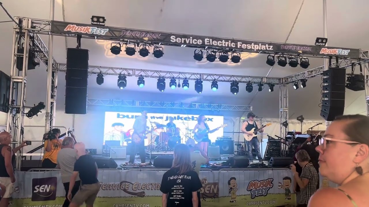 Burn The Jukebox covering Queen Keep Yourself Alive at Musikfest 2025