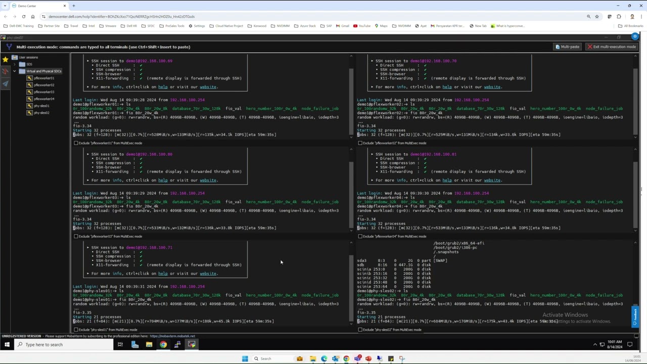 Dell PowerFlex Performance Demo