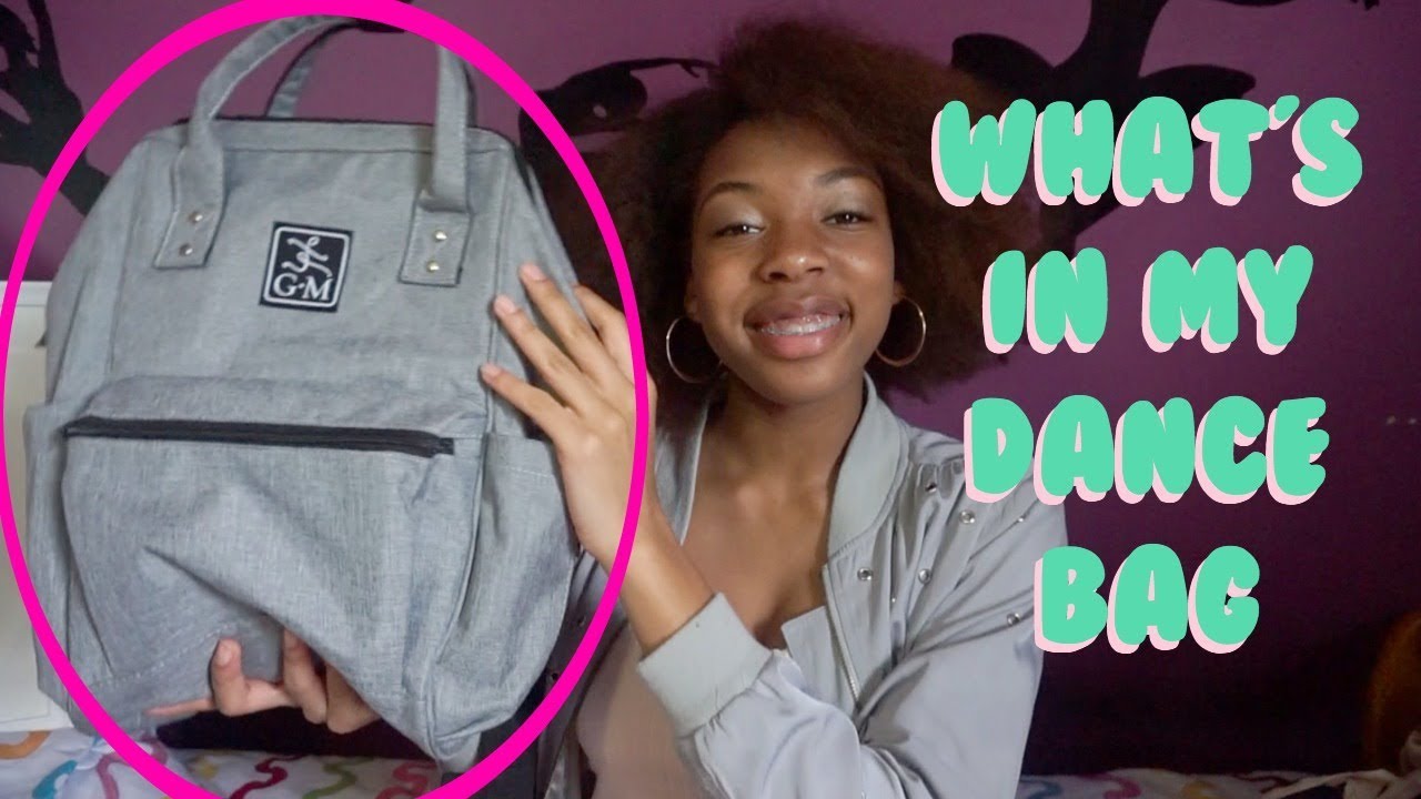 What's In My Dance Bag (Using the Gaynor Minden Studio Bag) | Life As Gabi♡♡♡