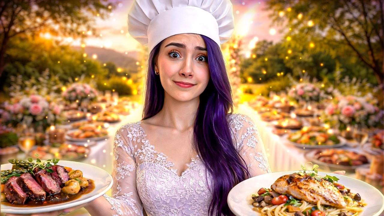 Eligiendo LA COMIDA para nuestra boda 🌮 💜 🍔
