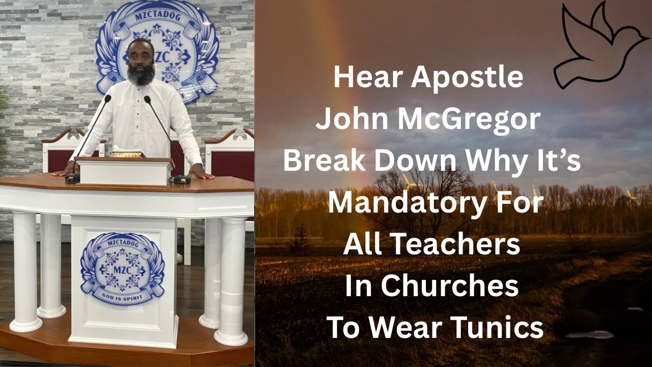 Did You Know It’s Mandatory to Wear a Tunic When You Preach In Church