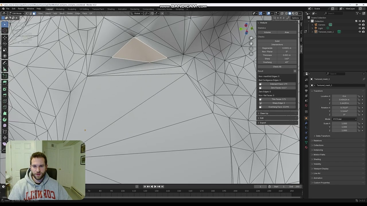 Photogrammetry Scan Cleanup Blender Tutorial for 3D Printing