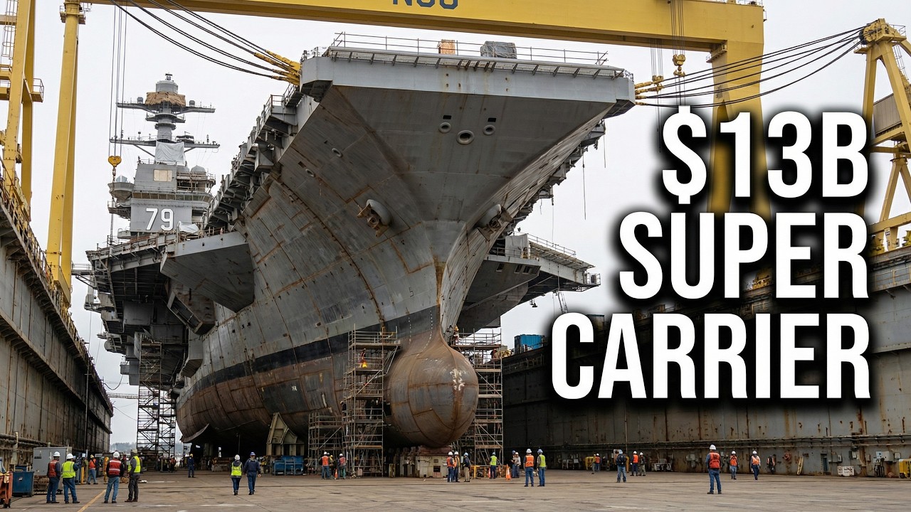 How the USS John F. Kennedy (CVN-79) Was Built — Inside America’s $13B Nuclear Aircraft Carrier