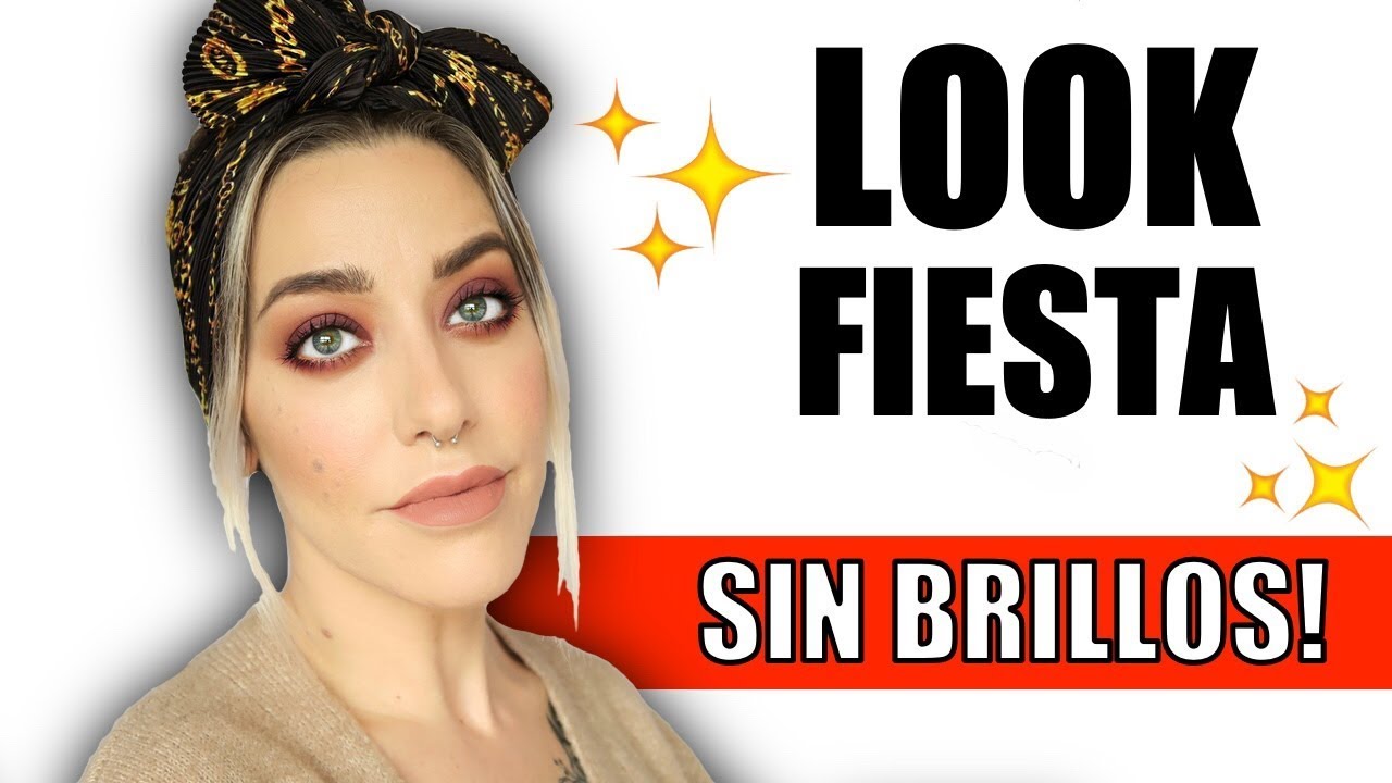 🎉LOOK MAQUILLAJE FIESTA🌟Paso a paso | TUTORIAL COMPLETO usando SOLO productos MATE