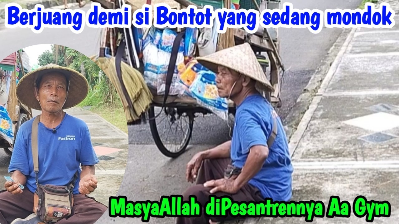 SEMANGAT YANG TAK PERNAH PADAM DALAM MENGAIS REZEKI‼️PAK NUNU SUDAH 27TAHUN SEBAGAI PENJUAL PARABOT