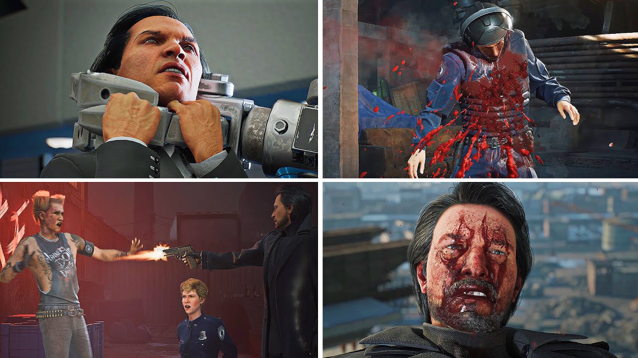 RoboCop: Rogue City - All Death Scenes