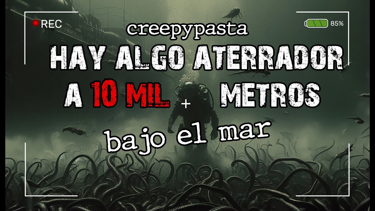 El océano es mucho más profundo de lo que crees... y mucho más aterrador  │creepypasta│terrror