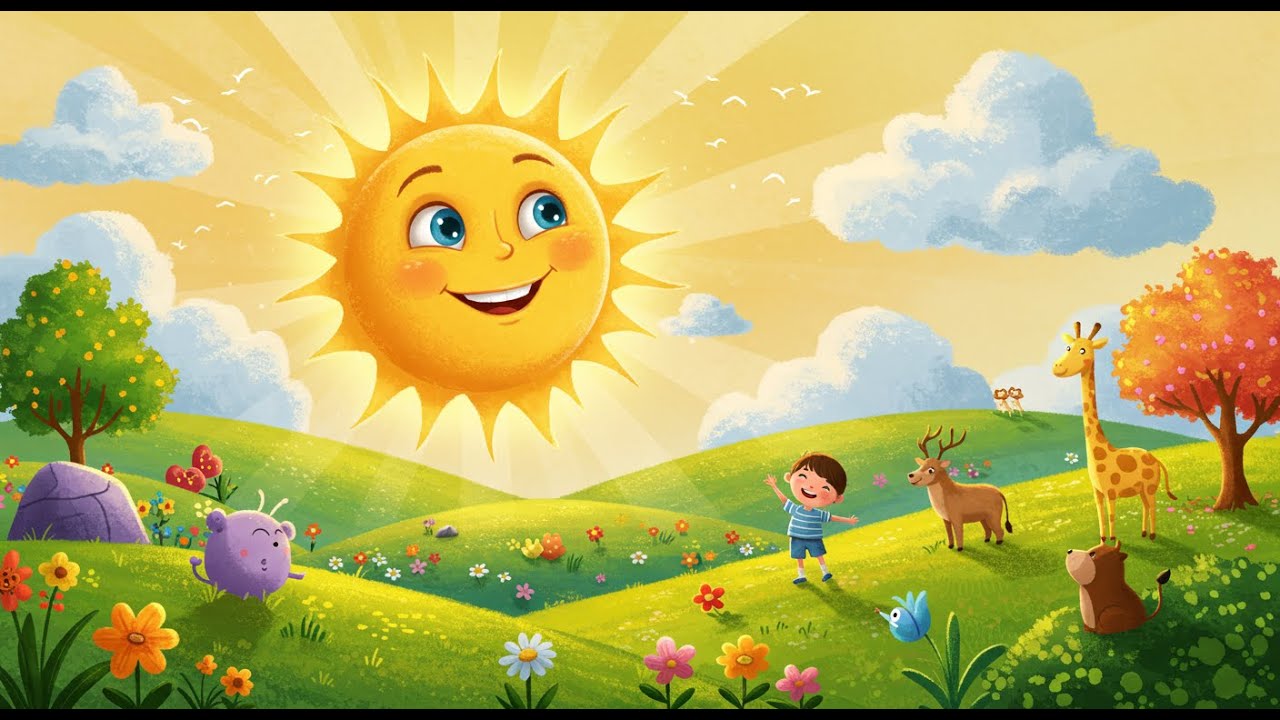 The Busy Farmer | A Day on the Farm Rhyme for Kids