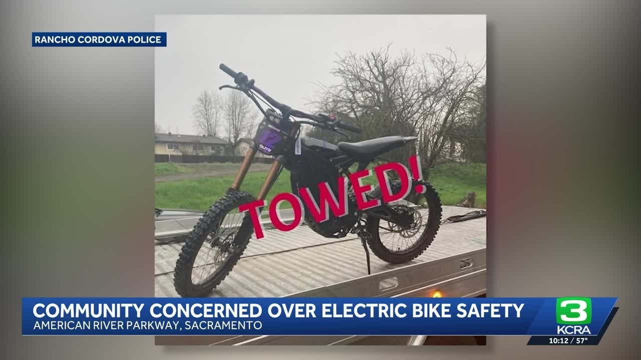 Teen arrested after speeding 50+ mph on e-motorcycle during pursuit