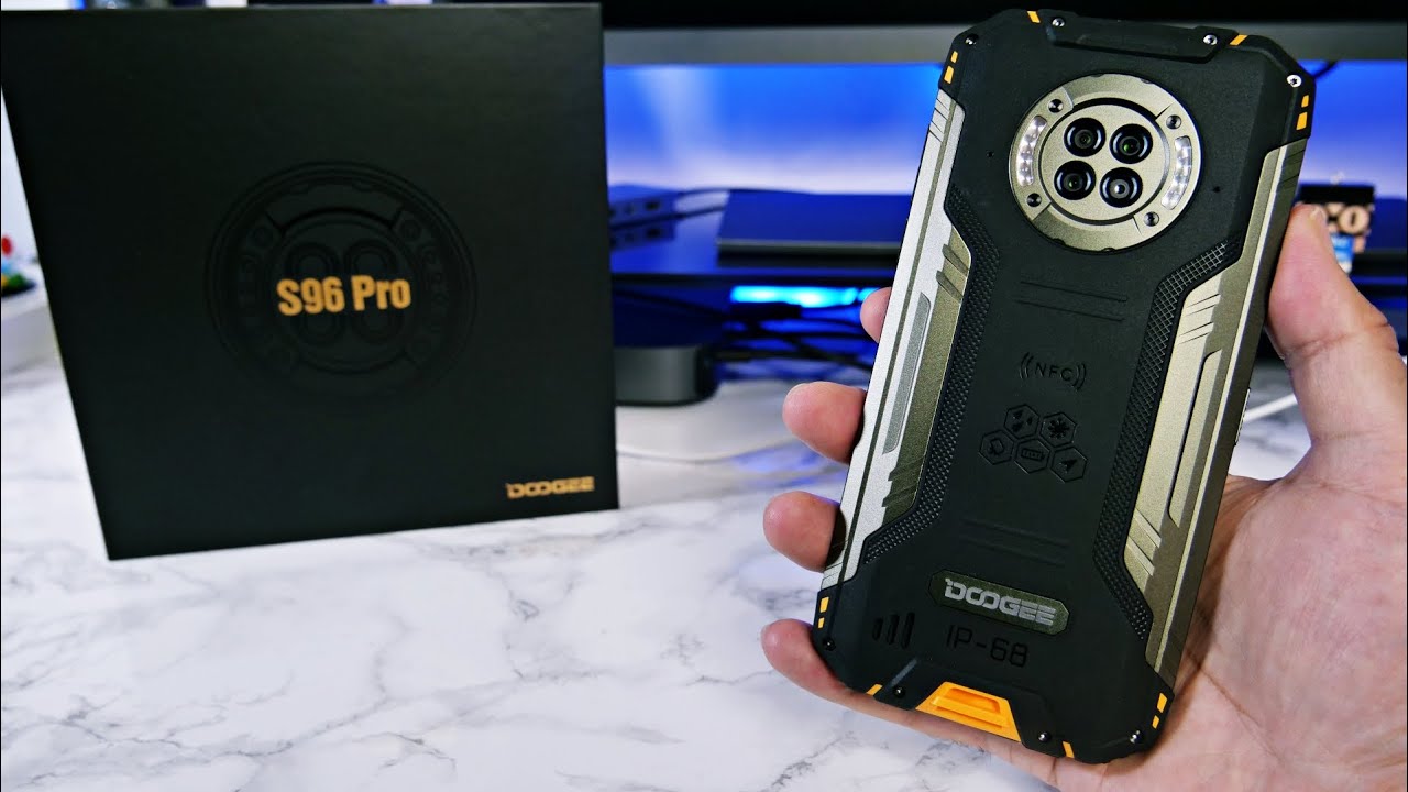 DOOGEE S96 PRO Rugged Smartphone | 48MP Quad Cameras + IR Night Vision / MIL-810G Durability!