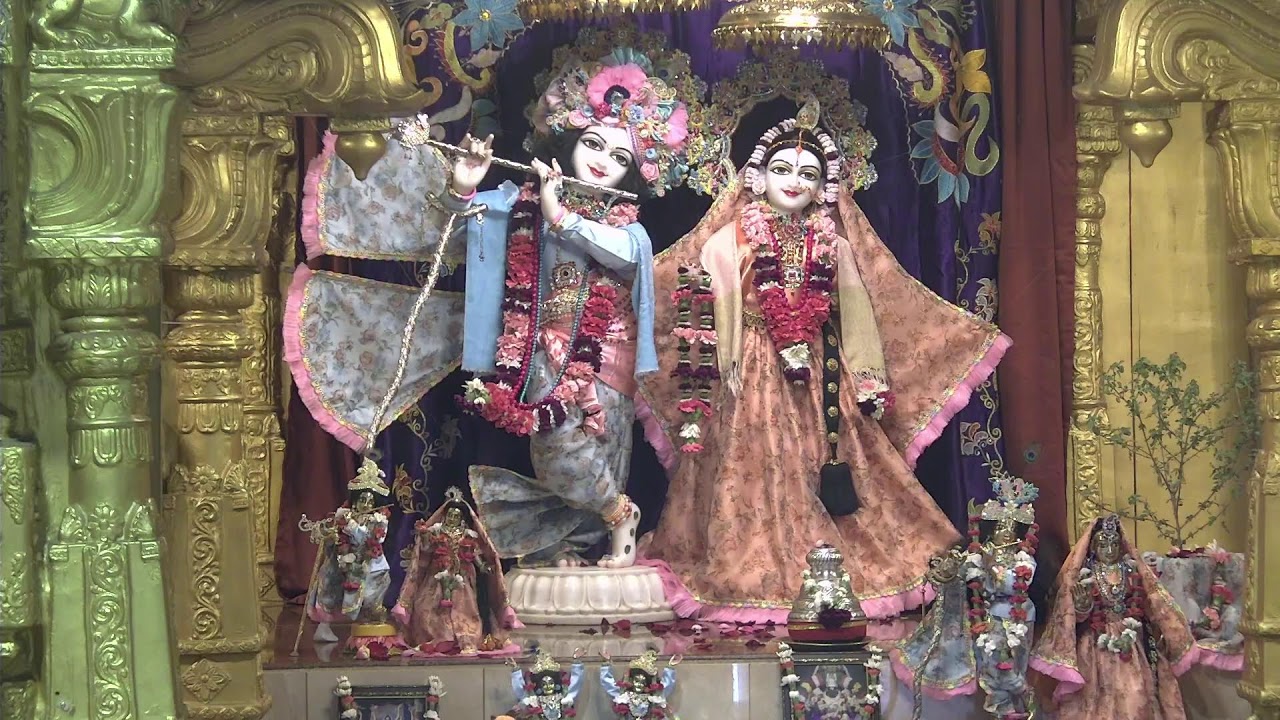 🙏🌟 Radha Gopinath Mandir Daily Live | Edison, NJ 🕉️🎶