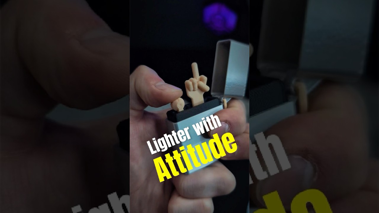 3D printed Lighter with attitude from ​⁠