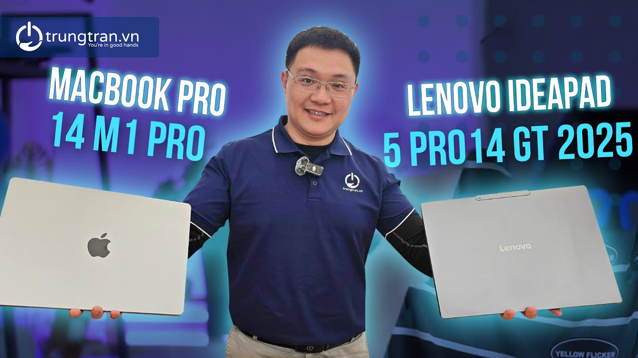Unbox Lenovo Ideapad 5 Pro 14 GT 2025: Nhìn không khác gì Macbook Pro 14 M1 Pro