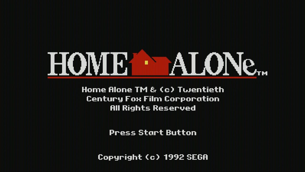 Home Alone (Mega Drive/Genesis) Expert Mode Playthrough