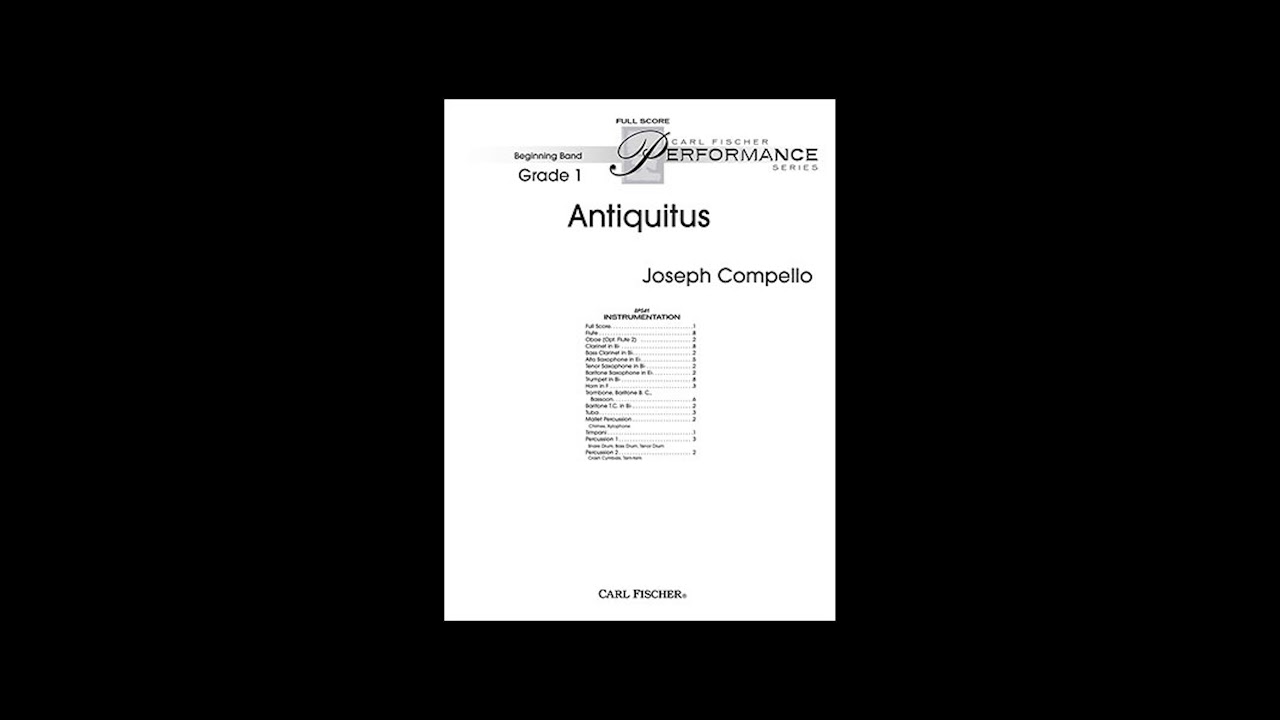 Antiquitis by Joseph Compello