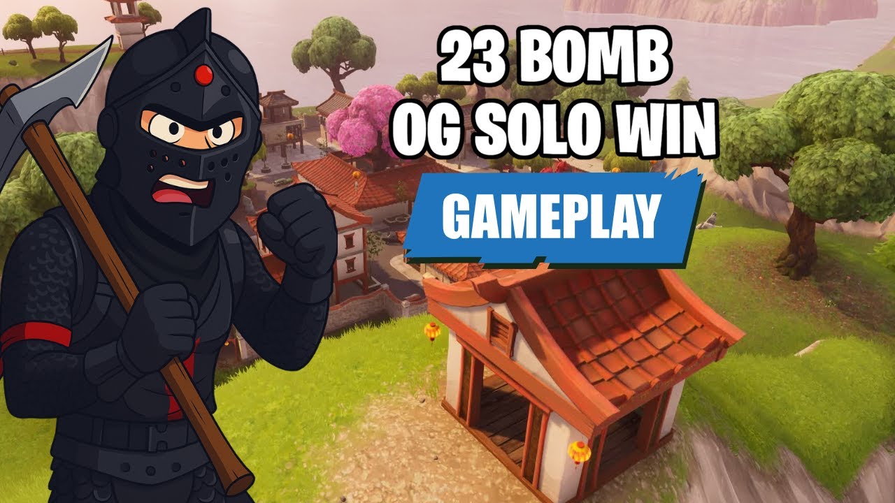 23 BOMB in Fortnite OG! (No Commentary)