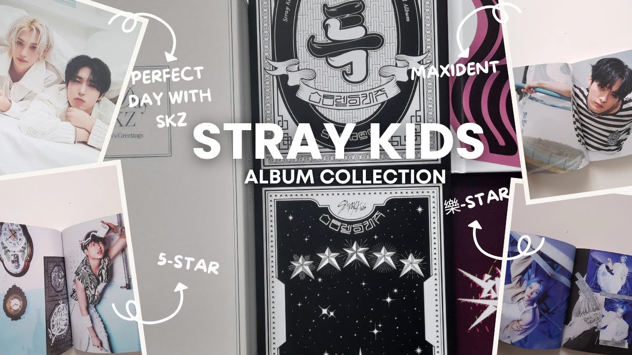 Stray Kids album collection ✧｡°⁖· Part 1