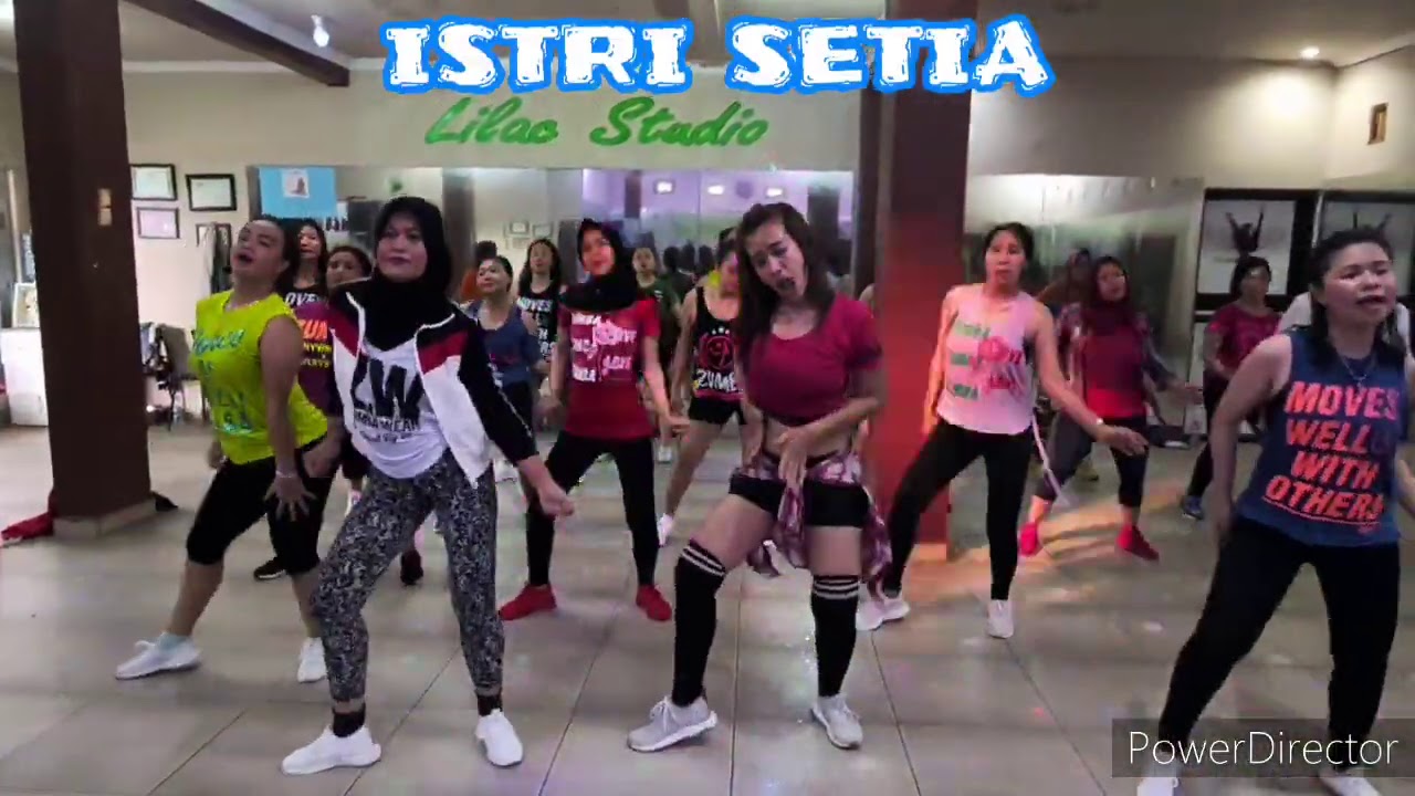 ISTRI SETIA BY NELLA KHARISMA | dangdut | senam kreasi | zumba | lilac | pangkalpinang