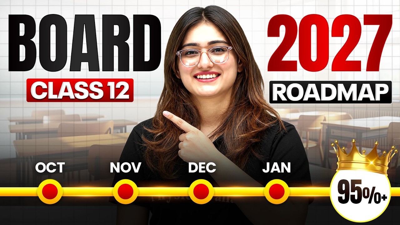 Class 12 Board Exam 2027 🔥 | October to Boards Complete Roadmap | Aarushi Ma'am