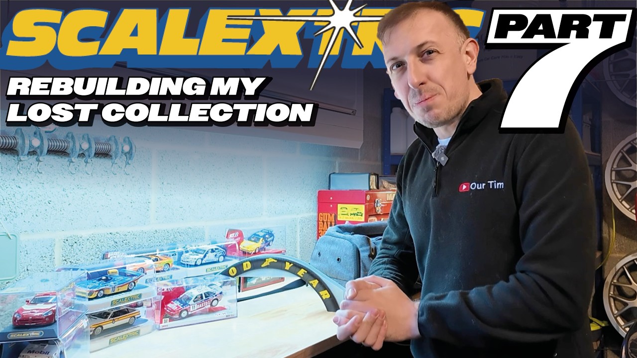 Часть 7 — Суиндонская барахолка — Восстановление моей коллекции SCALEXTRIC и гоночных машинок.