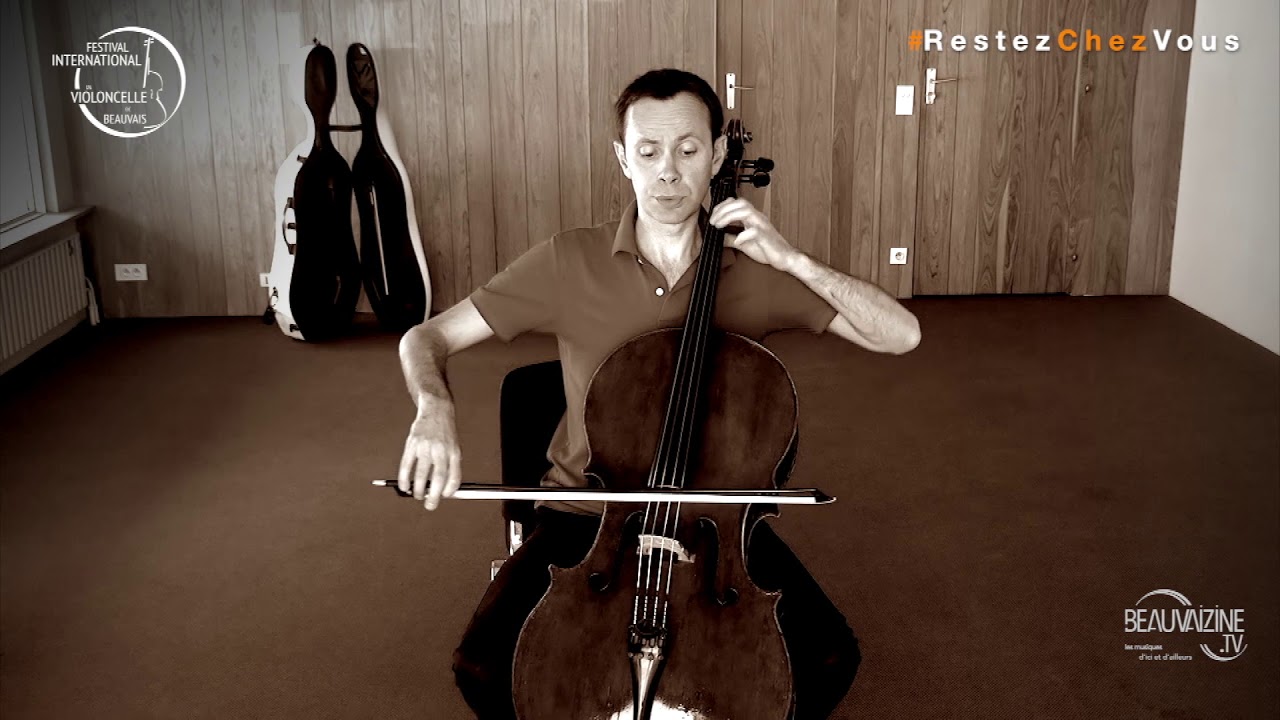 #RestezChezVous avec Alexis Descharmes et le Festival International de Violoncelle de Beauvais