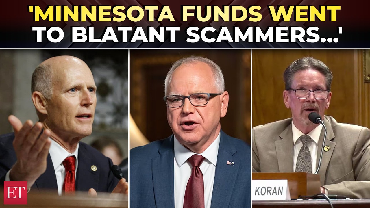 'Billions of dollars were stolen, yet Walz…': Sen Rick Scott blasts Minnesota Gov over Somali fraud