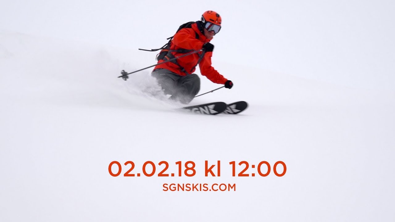 SGNskis - Limited Edition arriving 02.02.18