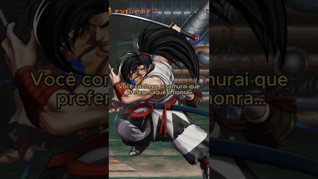 Haohmaru Hist&oacute;ria Completa em 1 Minuto 🔥 | Samurai Shodown | Personagens dos Games