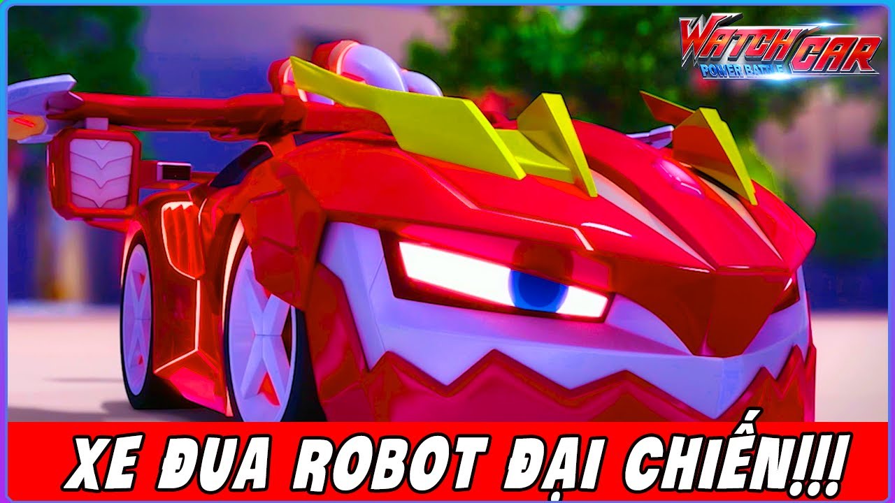 💥 WatchCar 💥 Xe Đua Robot Biến Hình Đại Chiến - Tập 8 | Phim Hoạt Hình Ô Tô Robot Hay Nhất