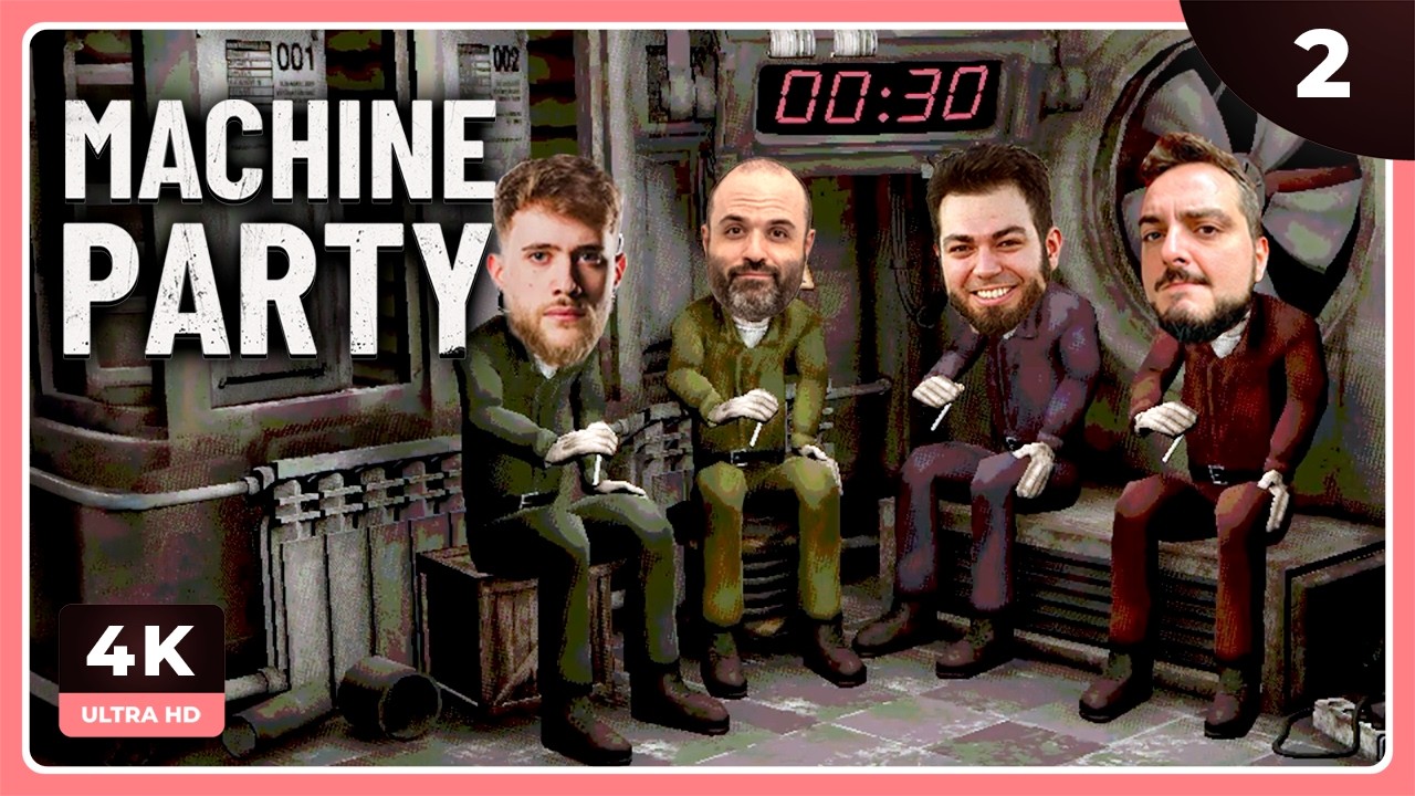RISAS y TRAICIONES (c/ Carola, Serpi y Zellen)| MACHINE PARTY Gameplay Espa&ntilde;ol