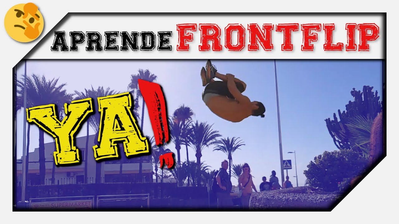 COMO HACER FRONT FLIP | TUTORIAL PASO A PASO 😱