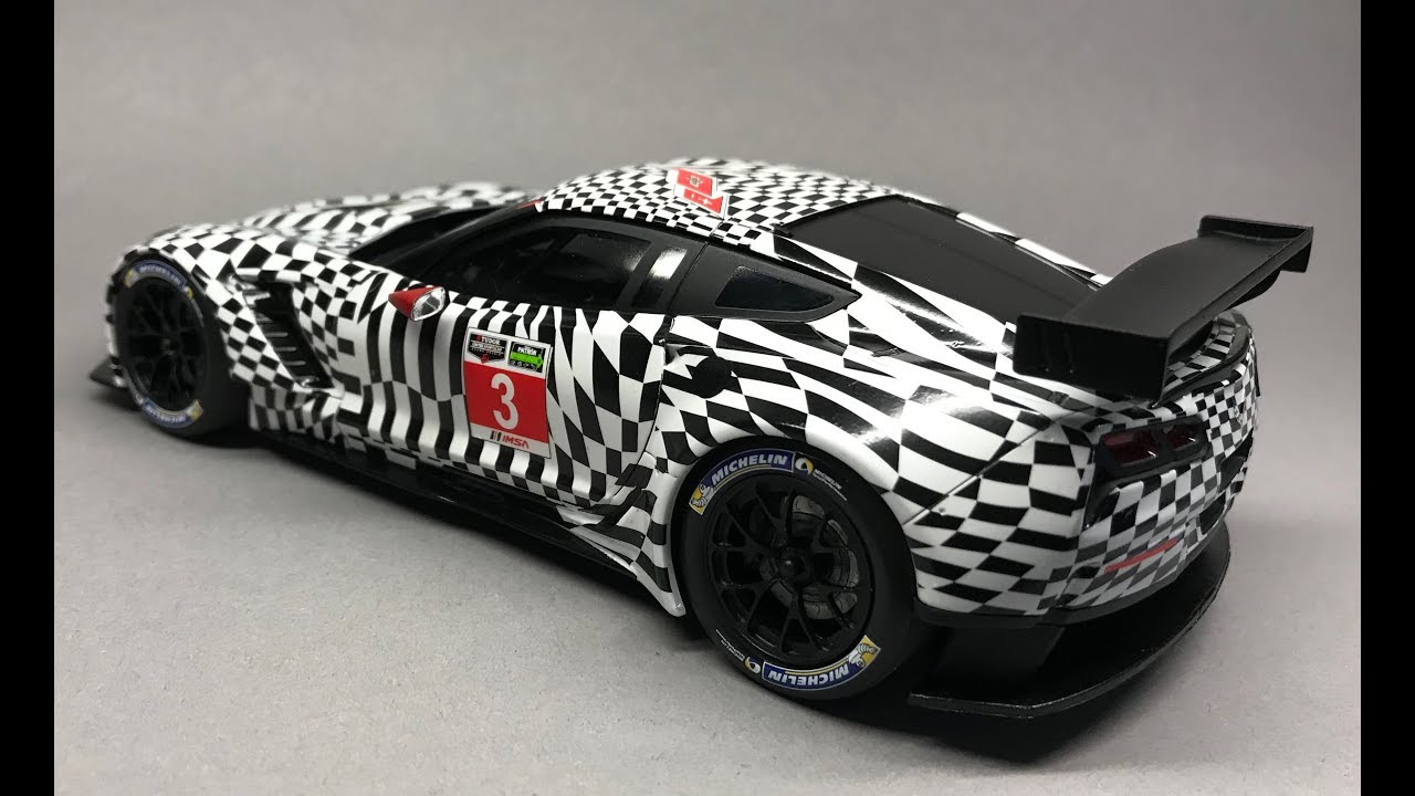 Revell: Chevrolet Corvette C7R Full Build Step by Step