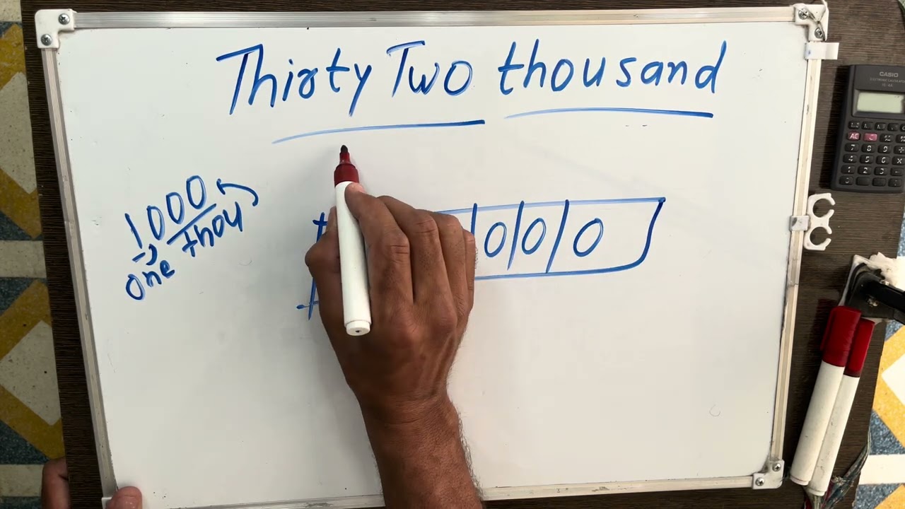 Thirty two Thousand only | 32000 Spelling hindi english | Hindi