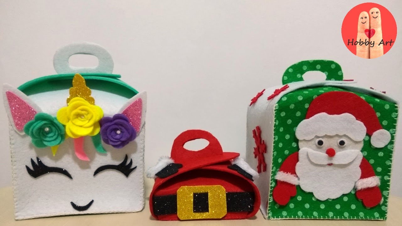 DIY Tutorial Porta Dolci in Feltro - desserts holder in felt
