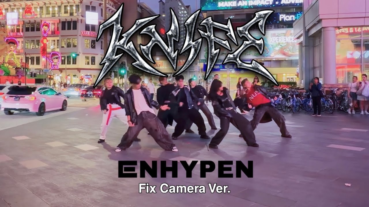 【KPOP IN PUBLIC | ONE TAKE】ENHYPEN(엔하이픈) 'Knife' | Fix Camera Ver. | Dance cover by Singapore