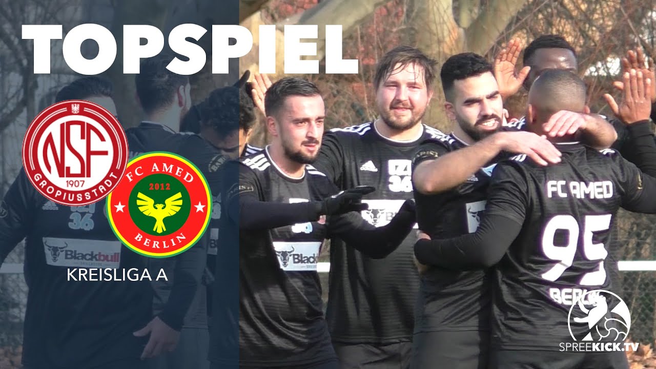 Ex-Profi Kevin Pannewitz' FC Amed brilliert im Topspiel | NSF Gropiusstadt - FC Amed (Kreisliga A)