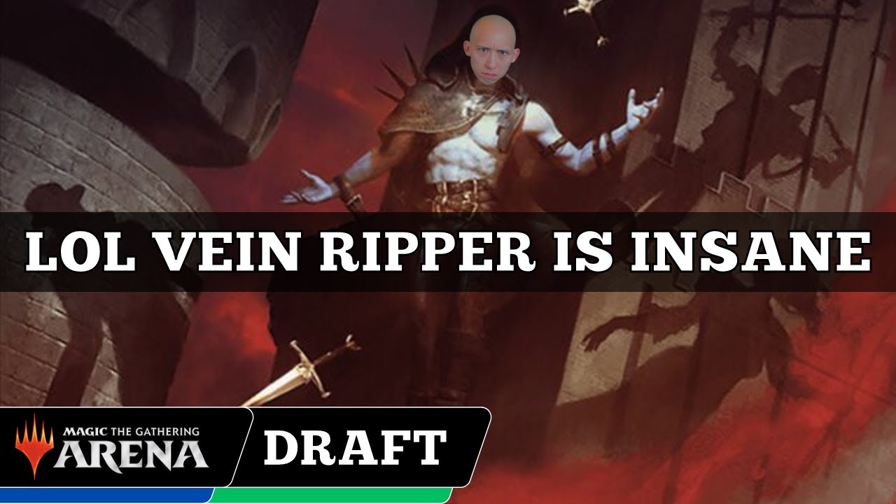 LOL VEIN RIPPER IS INSANE | MKM Karlov Manor Draft | MTG Arena