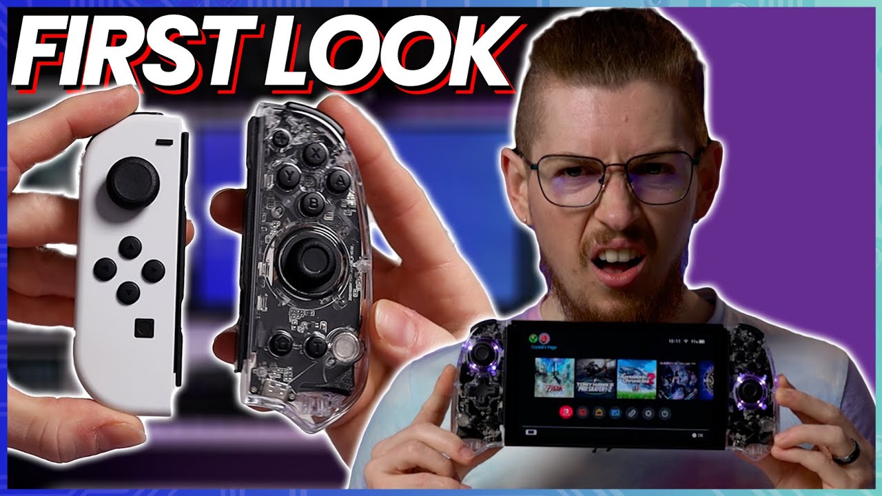 New Switch Joy-Con Alternative?! BinBok Slim Unboxing
