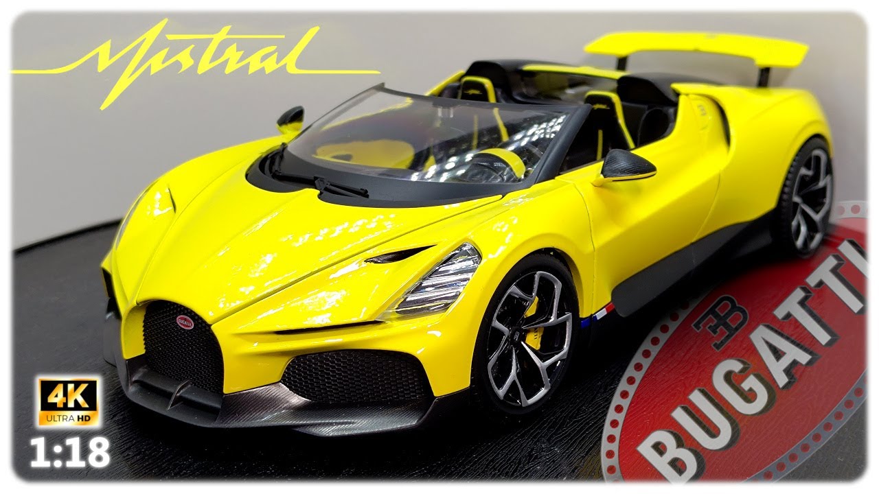 Bugatti W16 Mistral (2023) [Bburago 1:18]