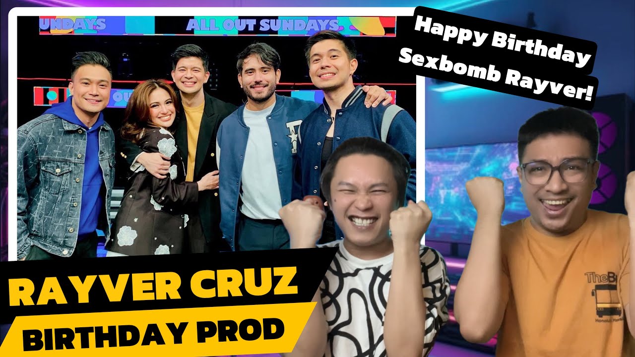 All Out Sundays: Rayver Cruz Birthday Prod | #JulieVer | REACTION