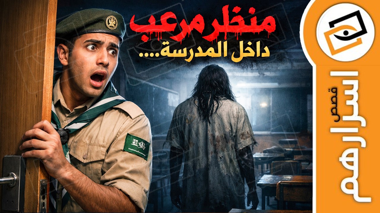 قناة اسرارهم : منظر مرعب داخل المدرسة