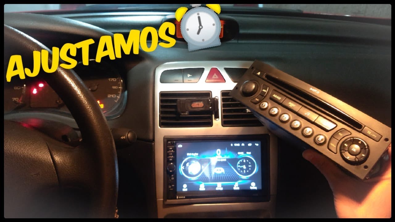 AJUSTANDO A HORA DO COMPUTADOR DE BORDO DO PEUGEOT 307 !!