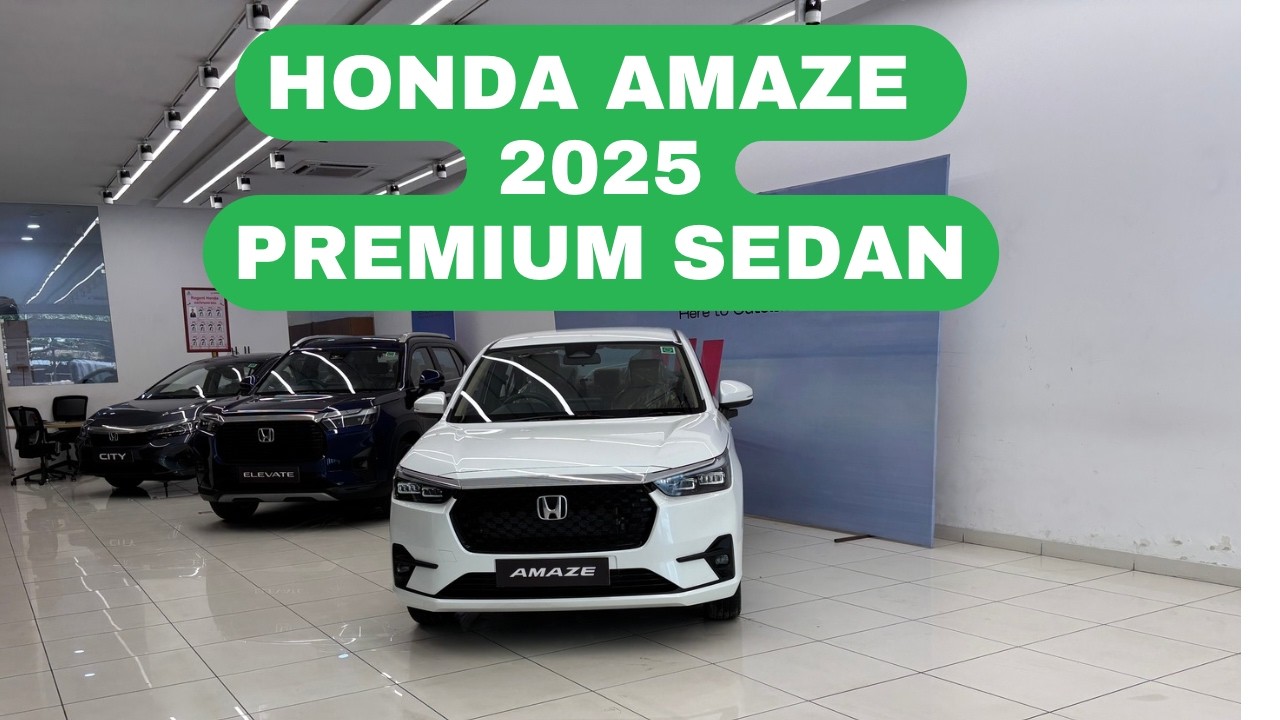 2025 Honda Amaze 1.2 L Petrol ZX Auto CVT | New Generation Honda Amaze Automatic @AUTOBUX25